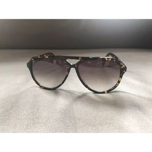 rag & bone tortoiseshell aviator sunglasses